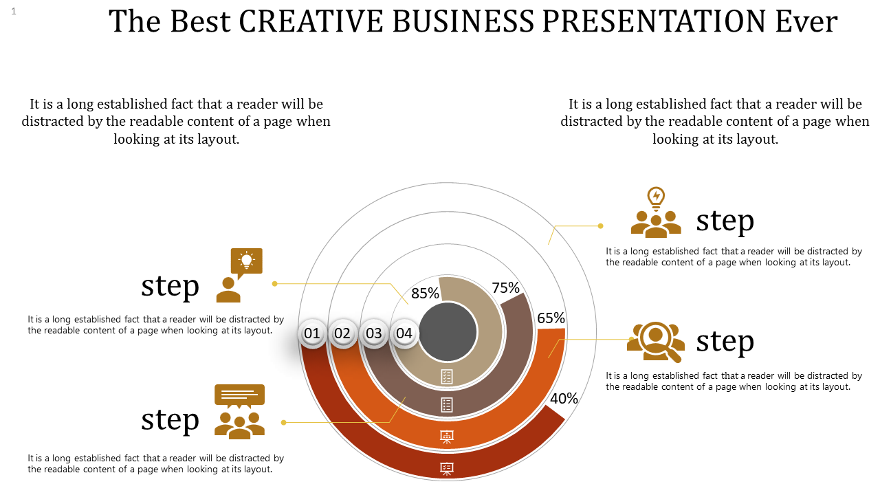 Free - Infographic creative business presentation	